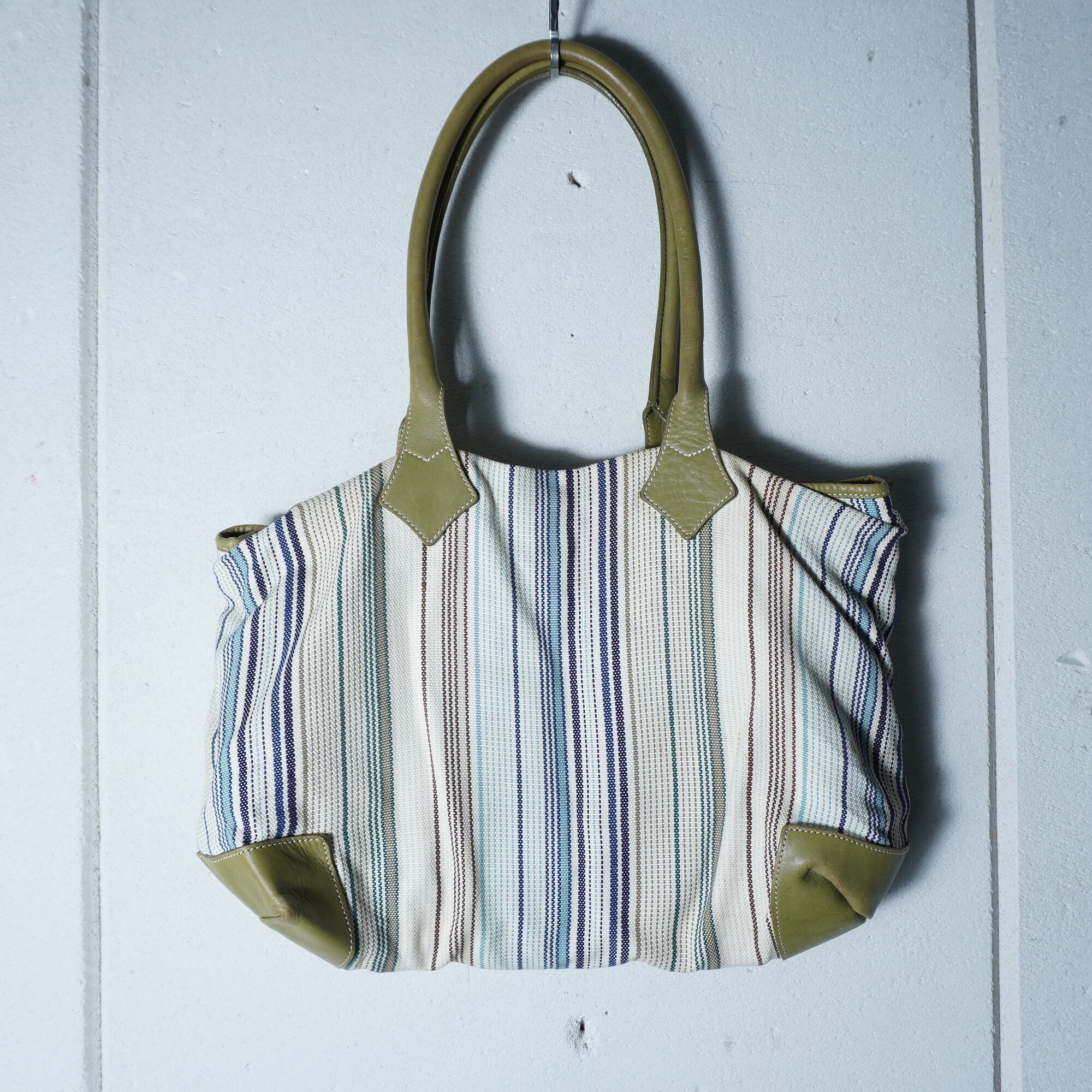レディース Vivienne Westwood ストライプ トートバッグ