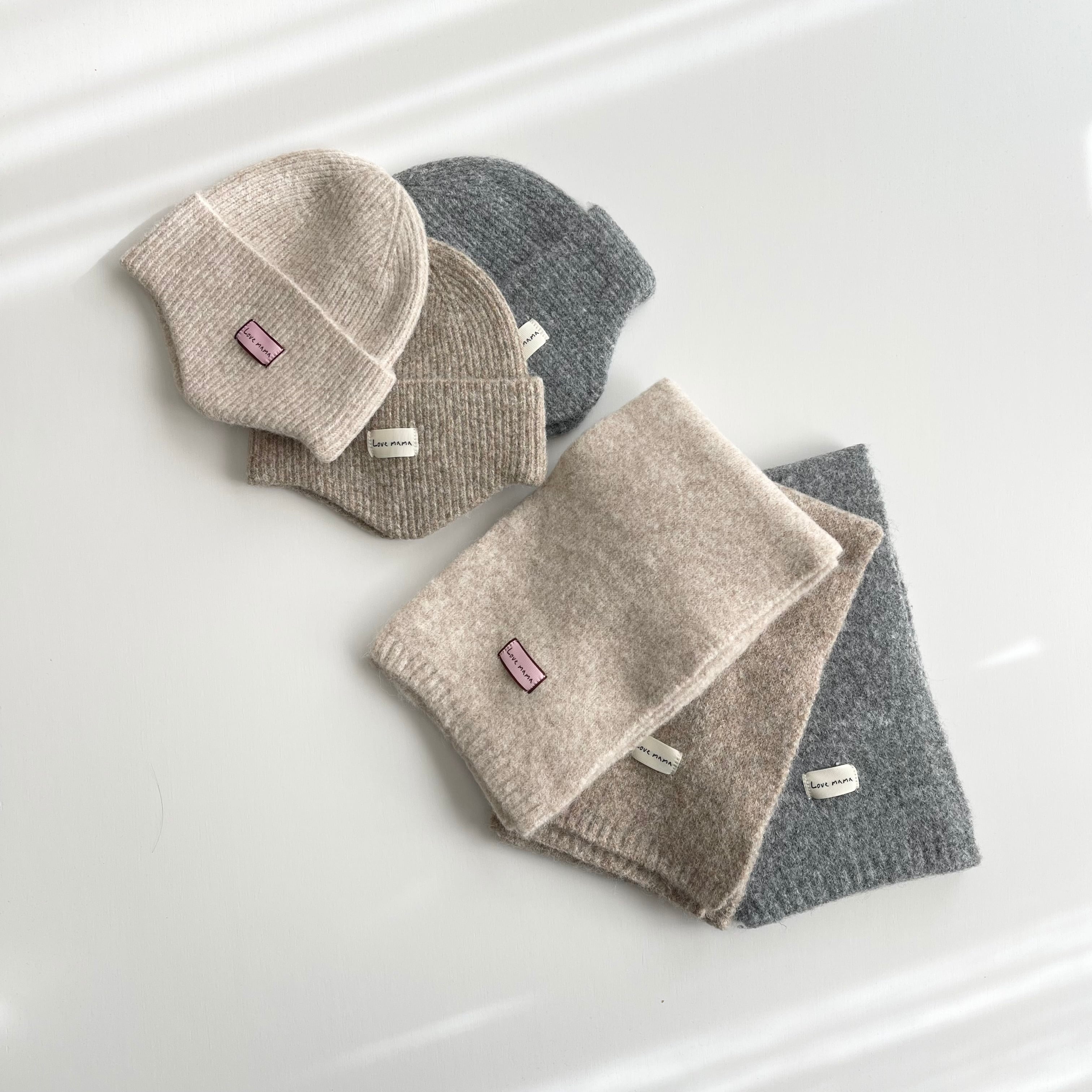 knit beanie & muffler〔ビーニー&マフラー〕