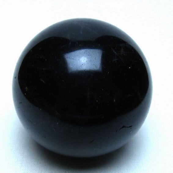 モリオン 黒水晶 丸玉 62mm 一点物 151-9575