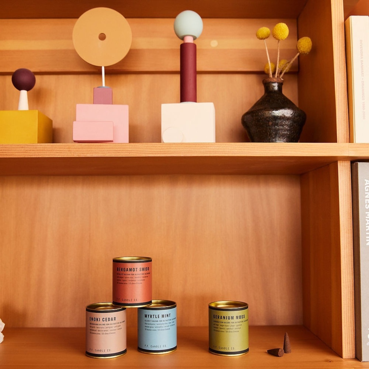 P.F. Candle Co. アルケミー インセンスコーン マートル・ミント