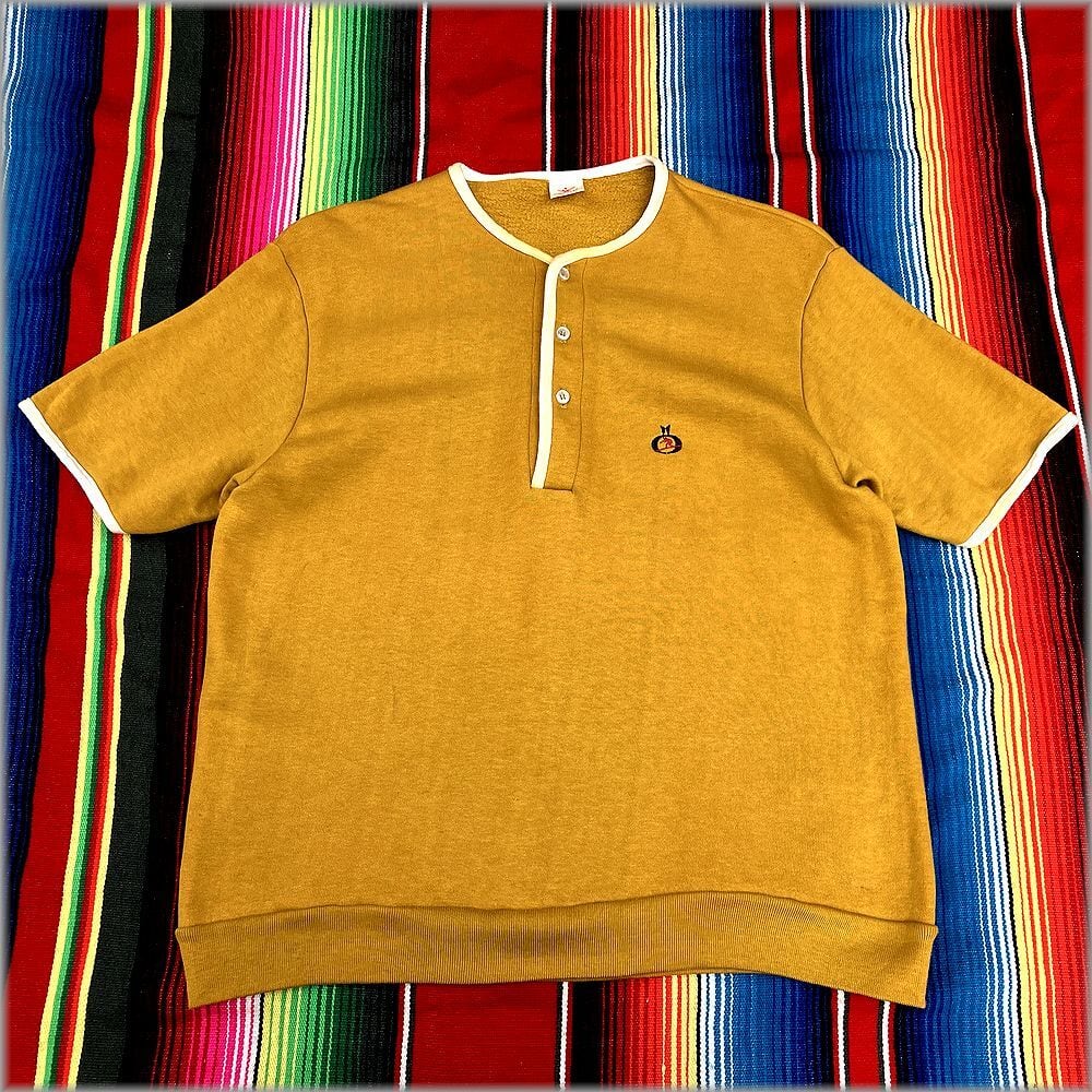☆jantzen ジャンセン 60s USA製 ビンテージ 半袖 スウェット size L
