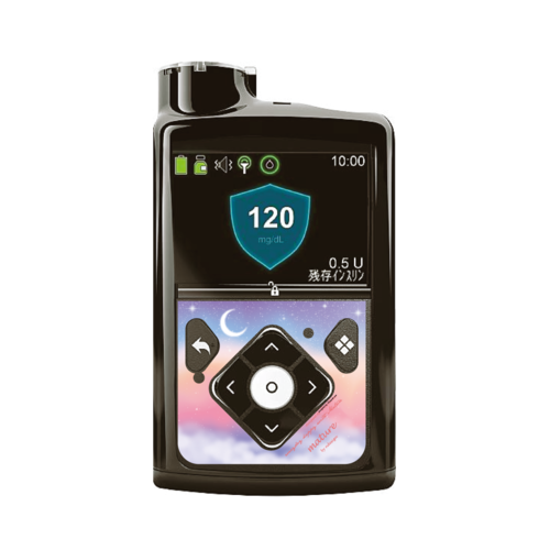 Insulin pump dress up seal “ Gentle Sky “
