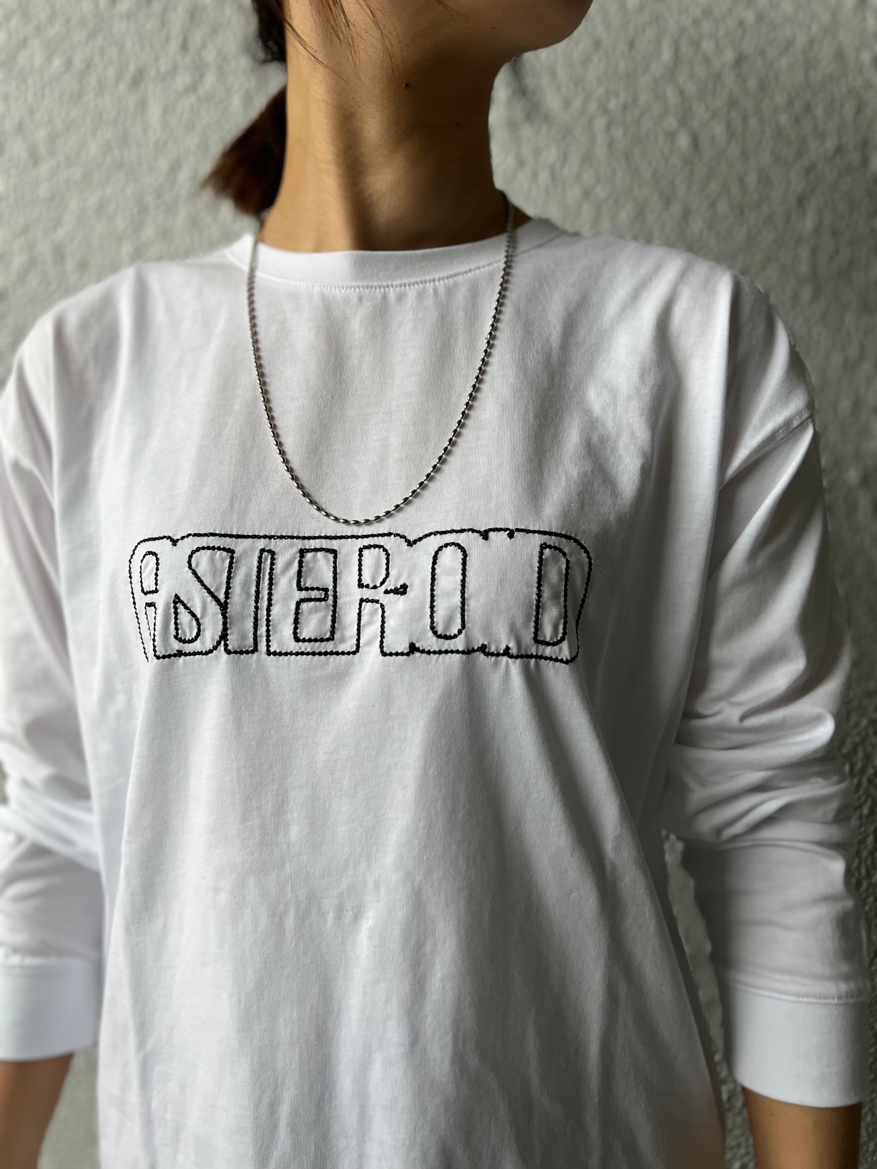 【SELECT】ロゴチェーン刺繍ロンT