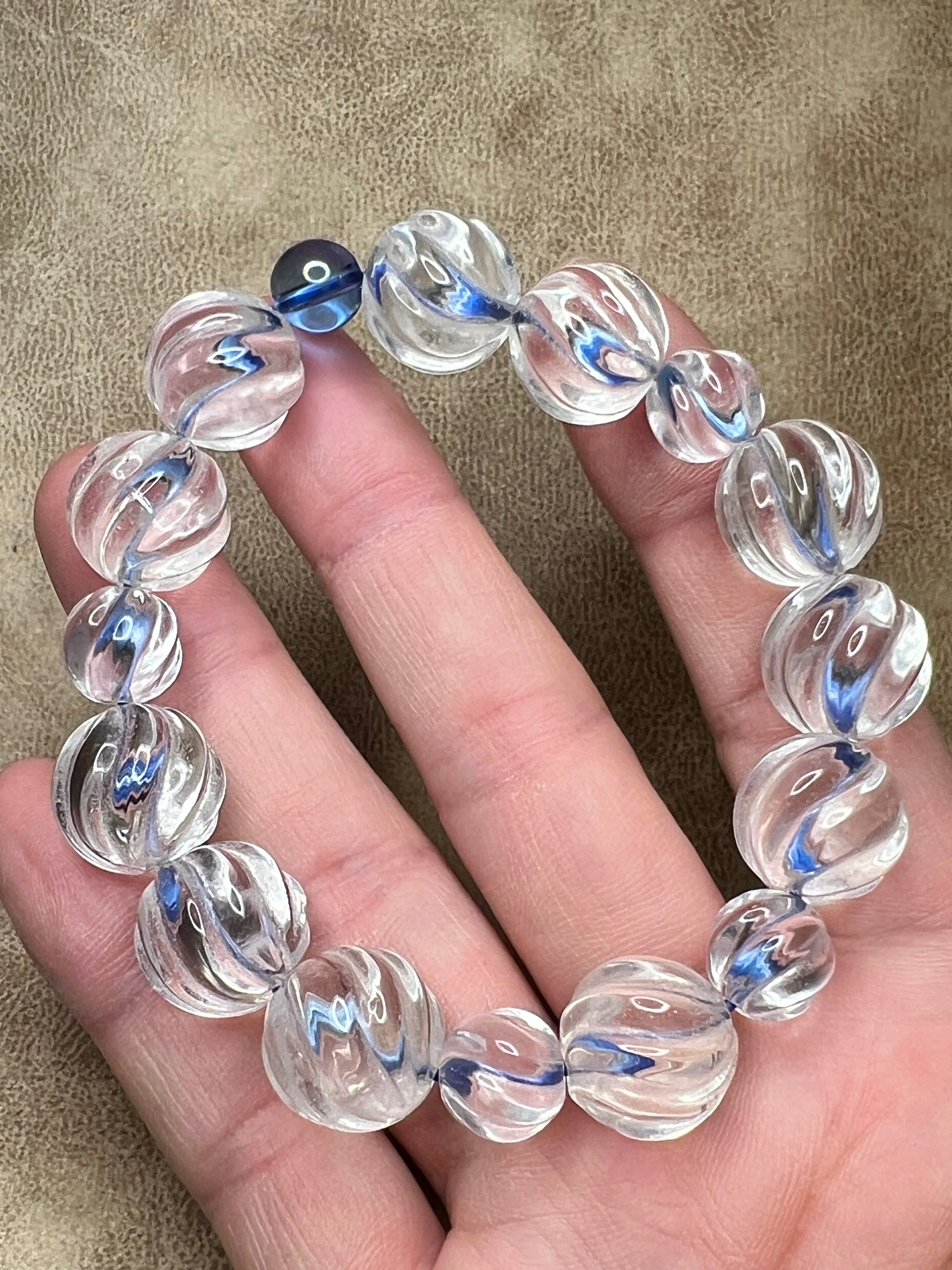 【明け方のブルーラダー】ウェーブMIXブレス