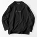 NOHAIRS LOGO LONG Tee(BLK)