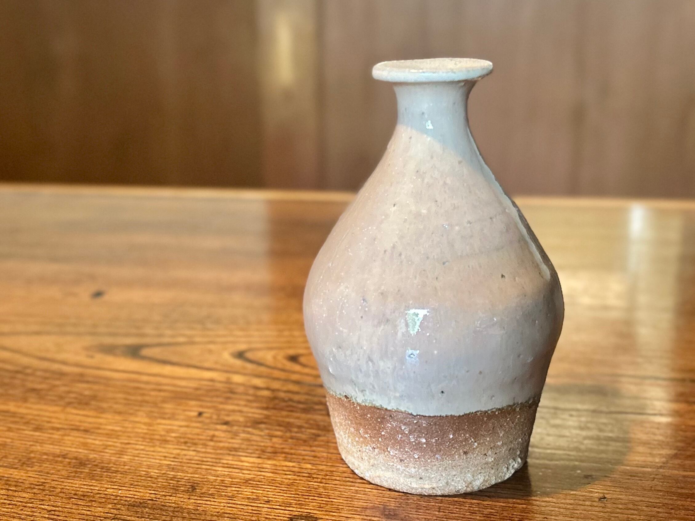 斑唐津刻酒呑／Madara-karatsu guinomi(sake cup) | 土平窯 藤ノ木陽太郎