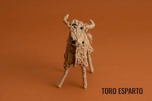 ARTESANIA SAN JOSE TORO ESPARTO/アルテザニア・サンホセ/スペイン伝統品/オブジェ/ギフト