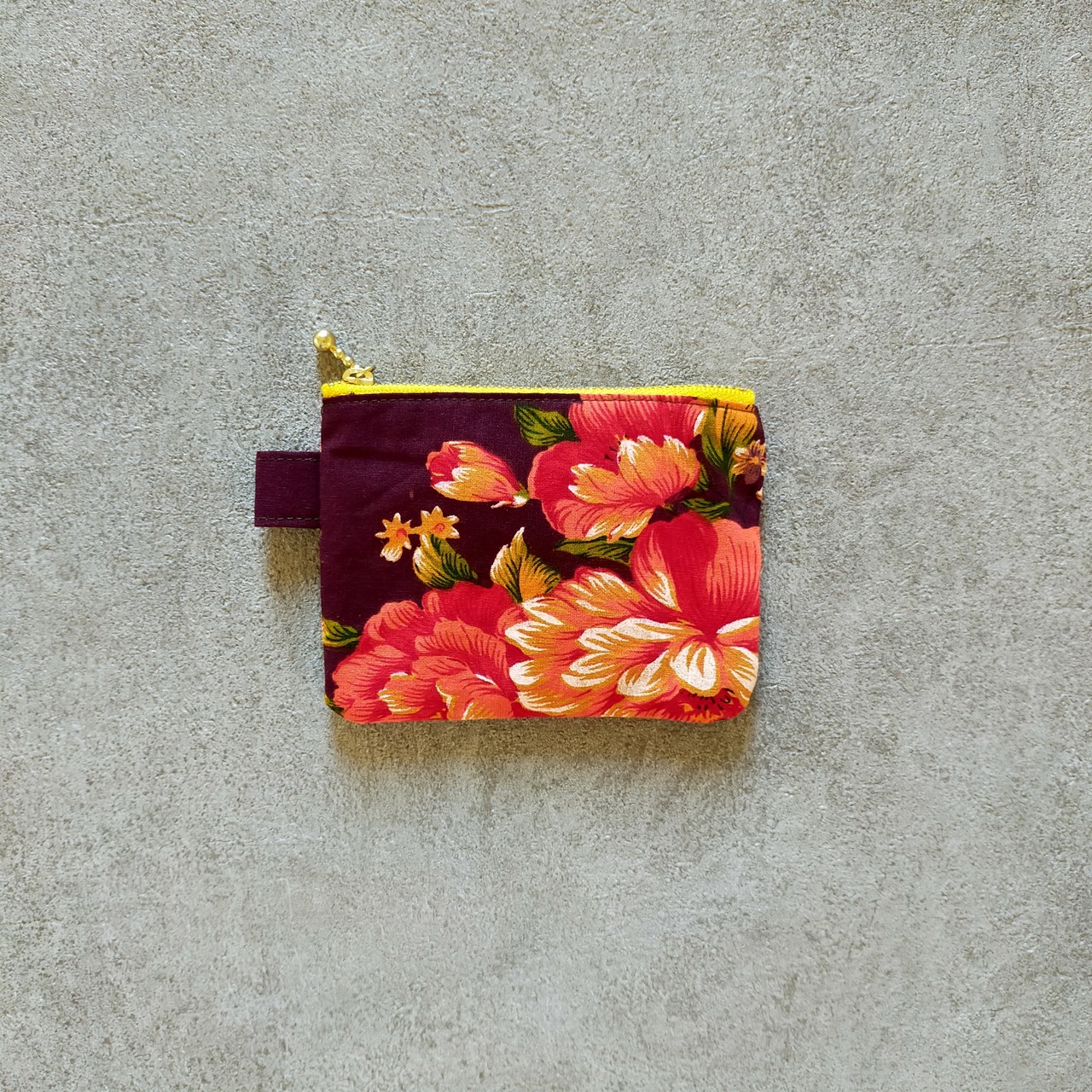客家花布 フラットミニポーチ