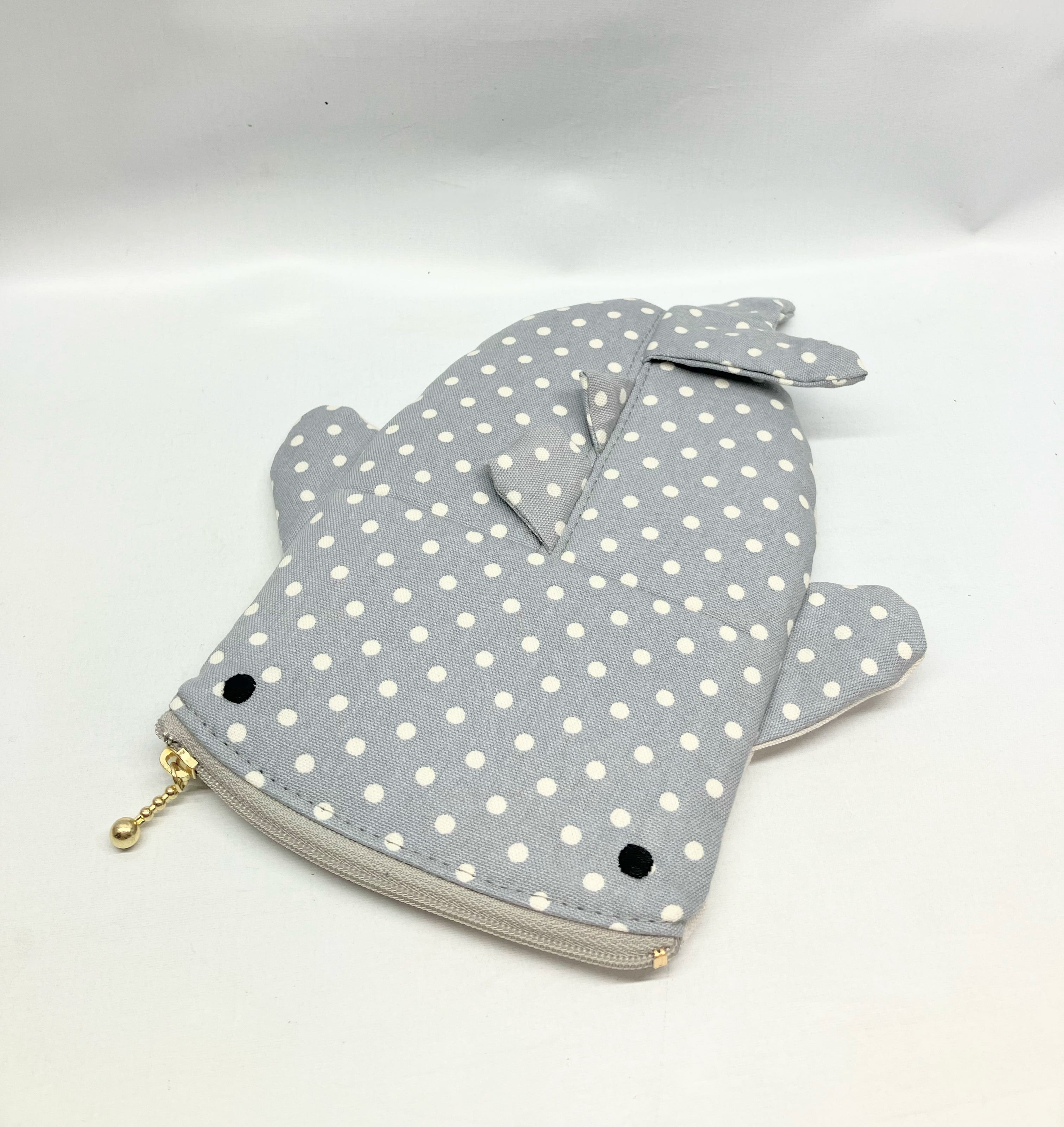 ジンベエザメ ペンケース ポーチ｜とりさん工房ーかわいいハンドメイド
