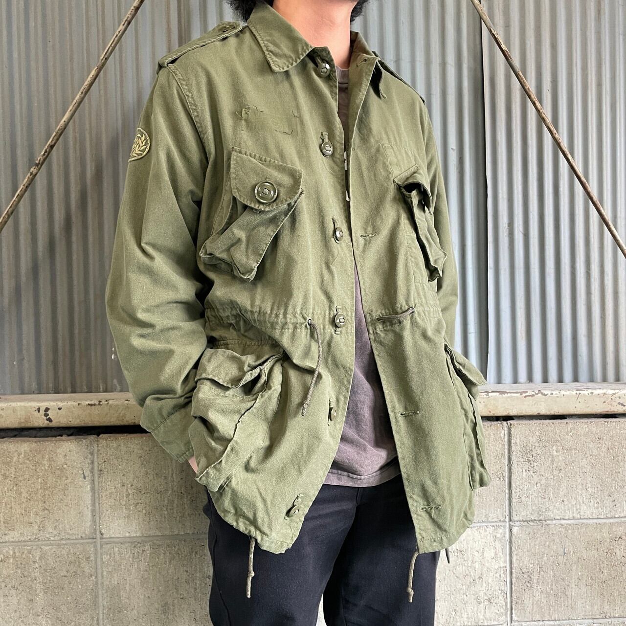 vintage】80´S アイルランド軍 COMBAT TUNIC-