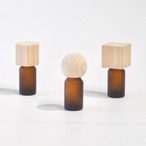 アロマウッドキャップ（単品）　＊精油瓶につけるだけで手軽に使えるディフューザー