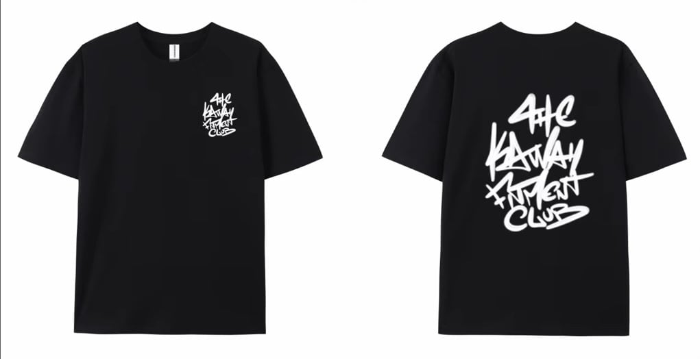 KAWAII FITMENT 黒 Lサイズ Tシャツ T-shirt | KAWAII FITMENT.