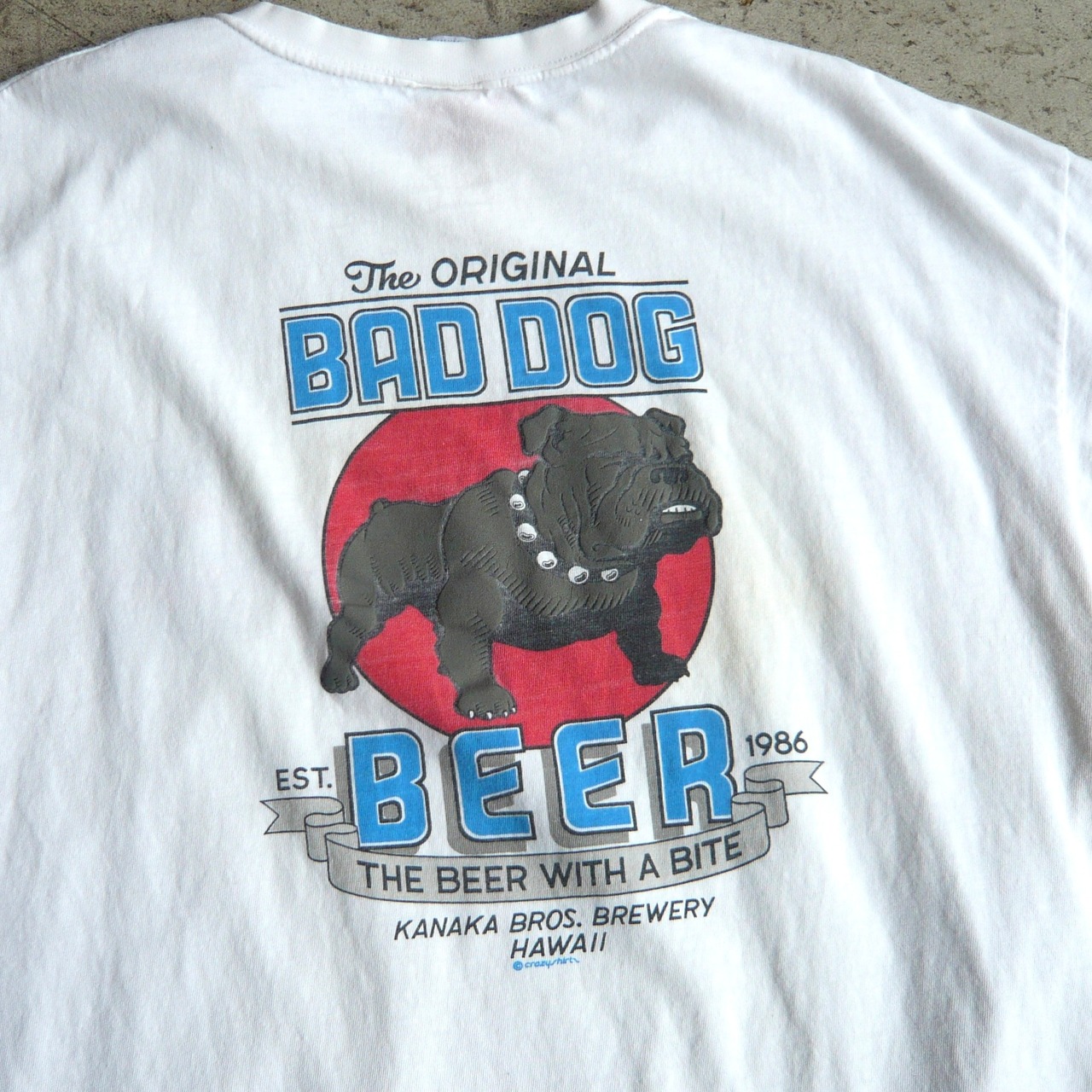 90s BAD DOG BEER Tシャツ ハワイ、ビールメーカー