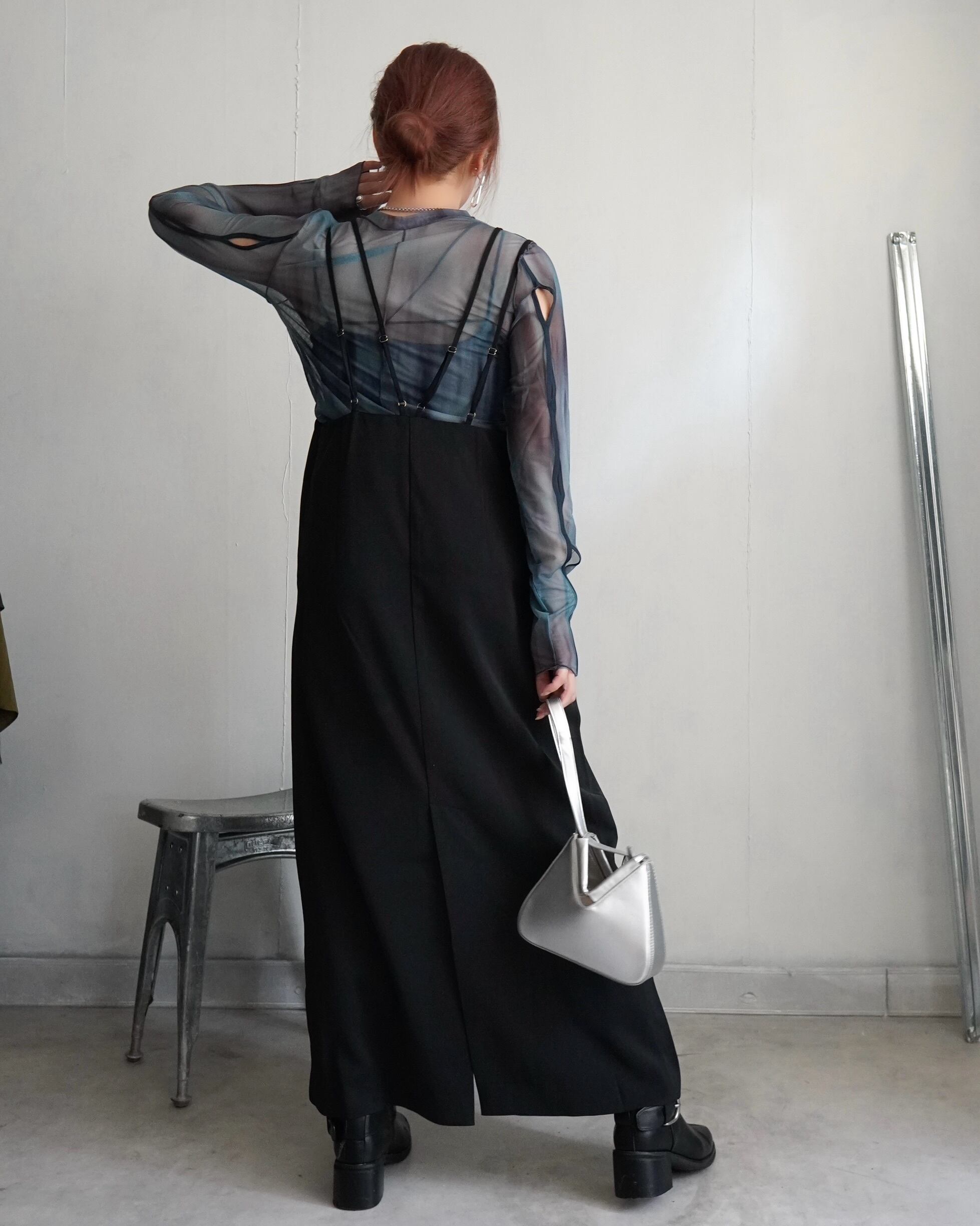 PECO CLUB】オーバーオール デニム ペコクラブ peco club ケミカル