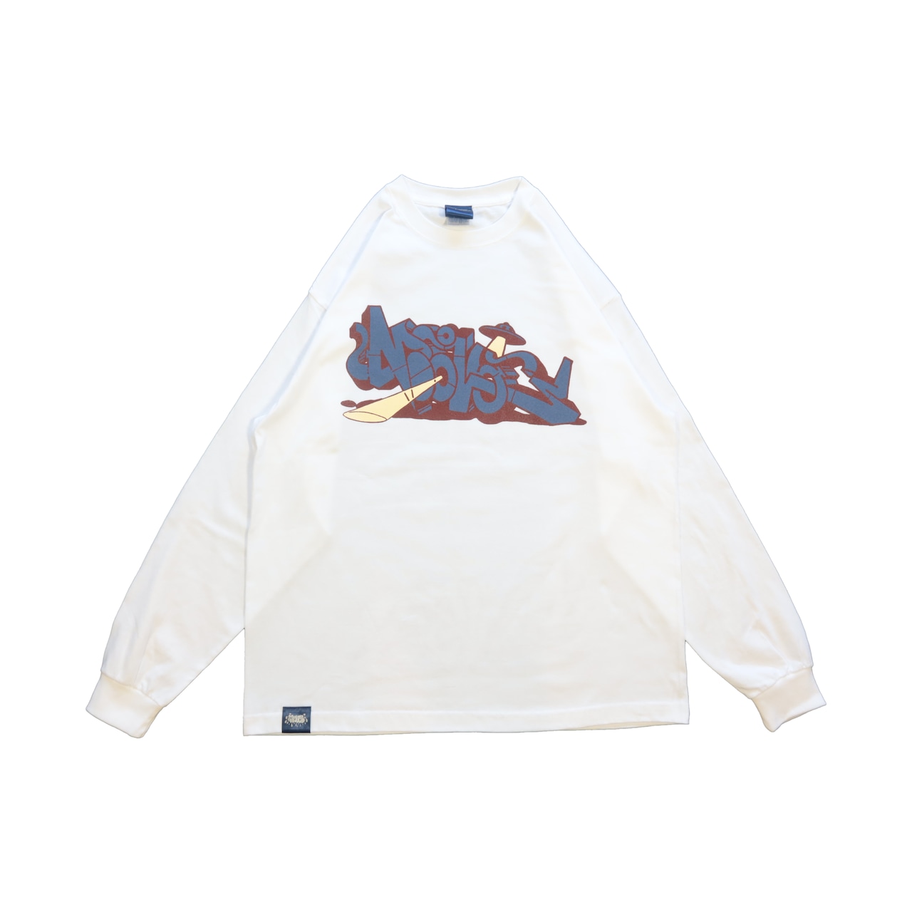 "MOL53" Abduction of U.F.O Heavy L/S TEE 24'SS [WHITE]