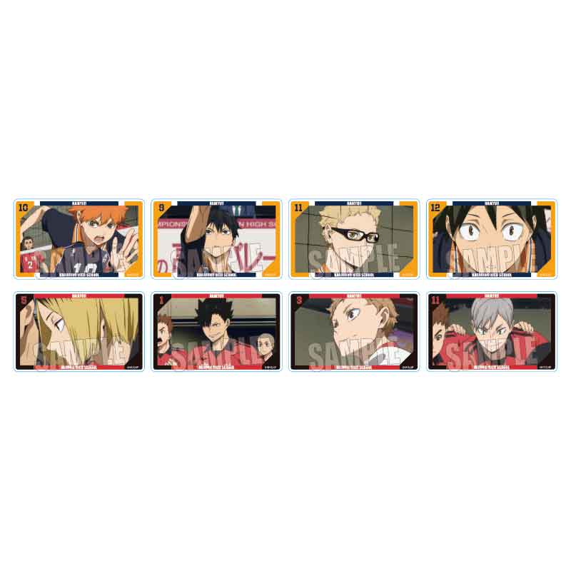 ハイキュー!! トレーディングメモリーズアクリルカード BOX 全8種