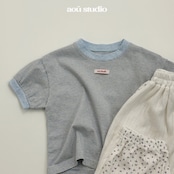 【取寄/韓国直送】aou studio 26/SM ミニストライプTシャツ|夏服|韓国子供服