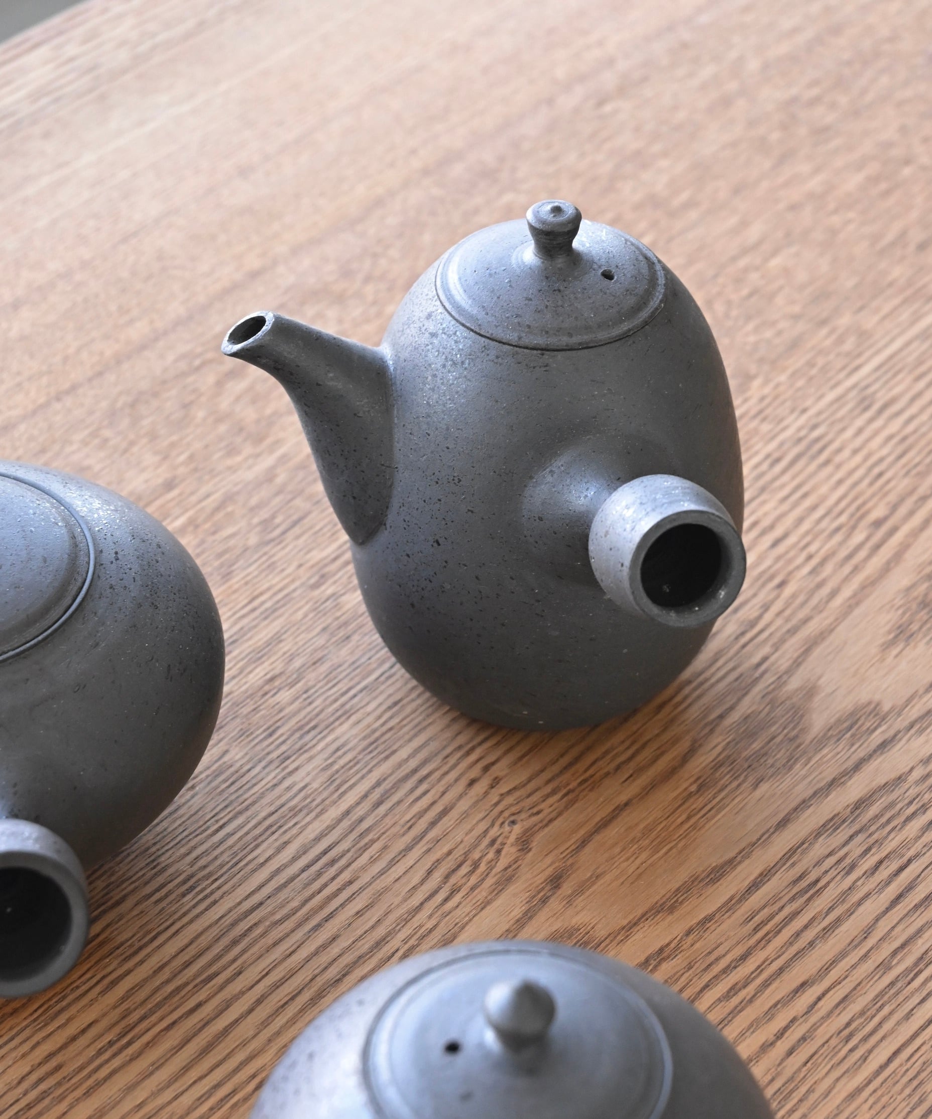 横手急須 / 加藤 財 | galerie kaigetsu -灰月-