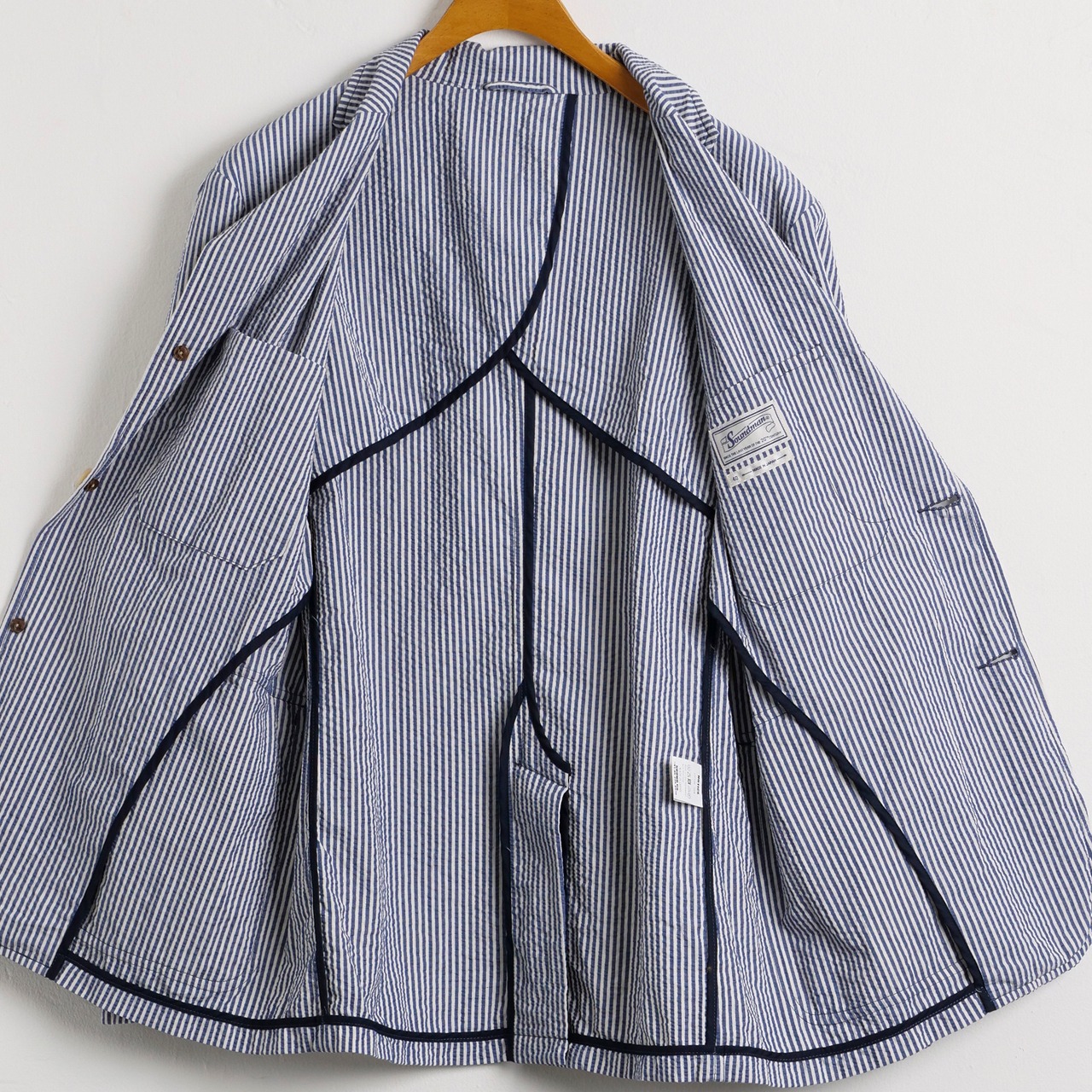 Grand(グランド) ・101M-501Z・Ecru x Navy　C/#12