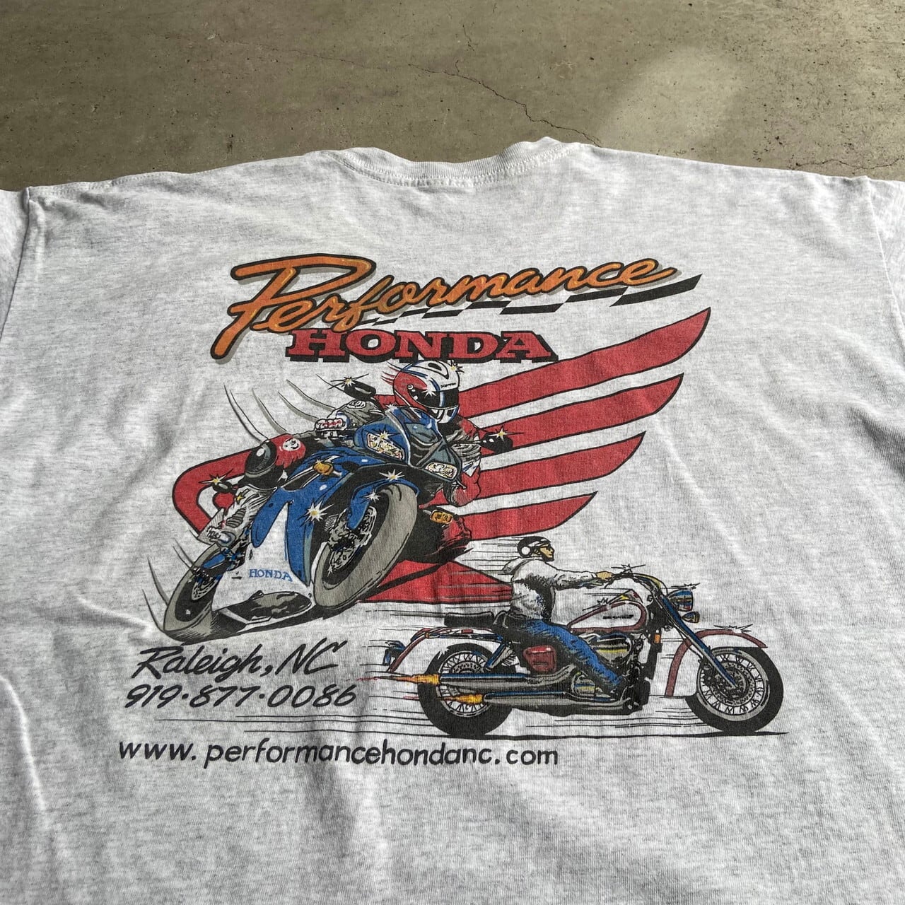 90〜00年代 HONDA ホンダ 企業ロゴ バックプリントTシャツ メンズXL ...