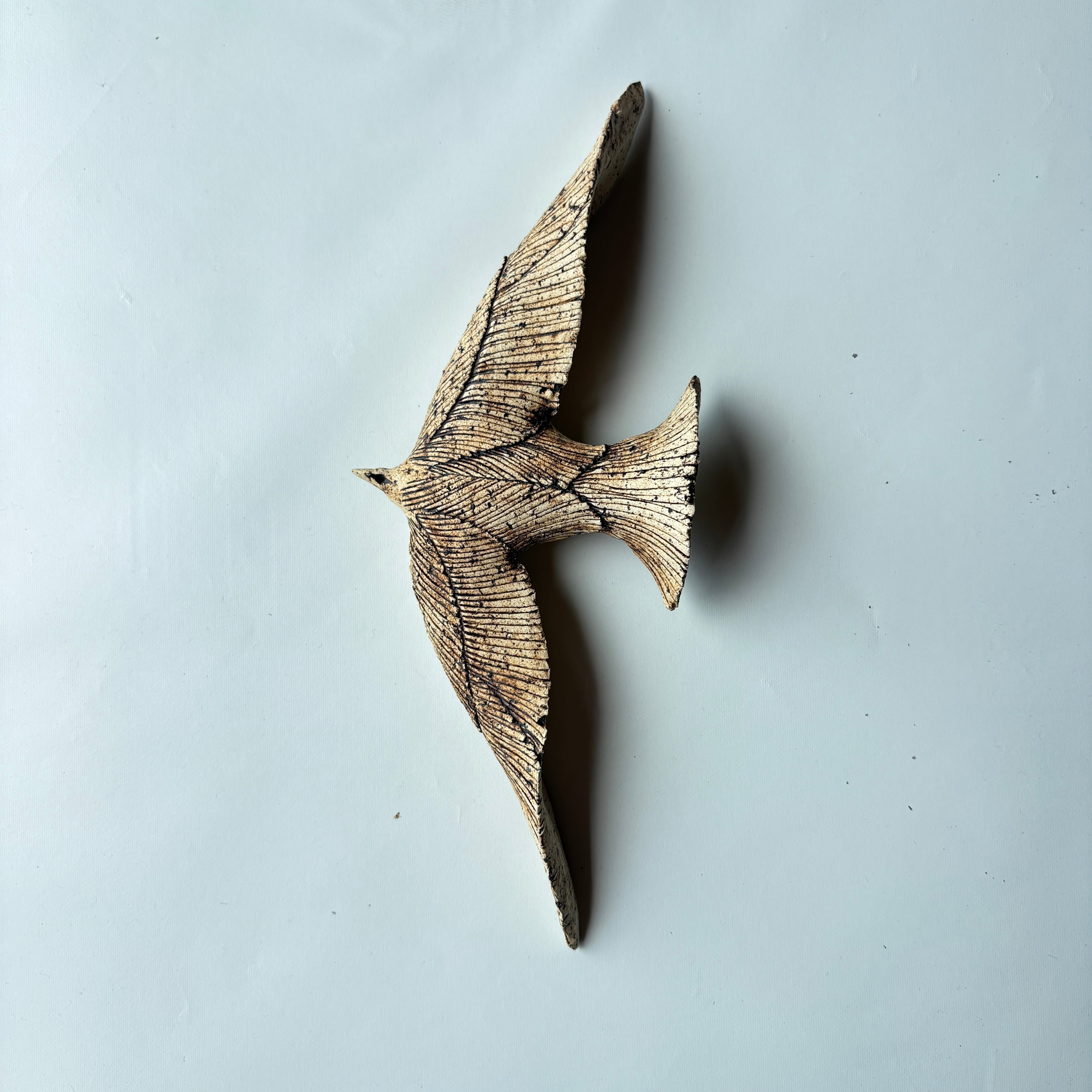 中嶋寿子 Toshiko Nakajima 飛ぶ鳥の壁掛け9 Flying Bird Wall Hanging