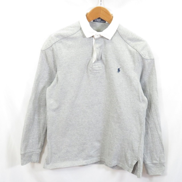 POLO RALPH LAUREN ワンポイント ラガーシャツ sizeM/ラルフローレン 0803