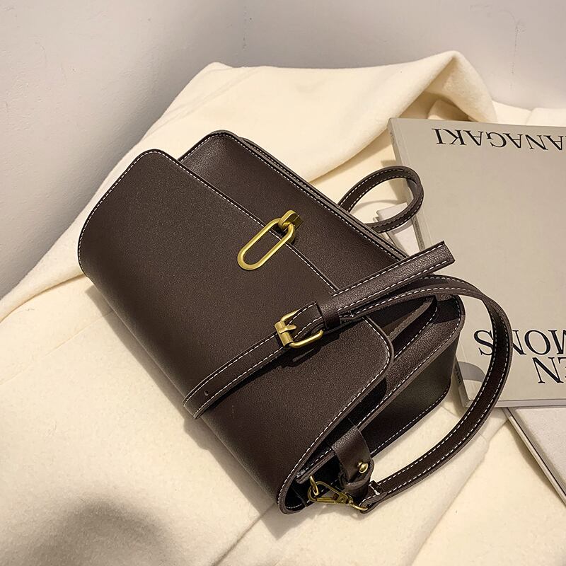 オータムウィンタースタンダード レトロ 秋物 冬物 スクウェア メッセンジャーバッグ Tiancai_Wing_Bag47733531344