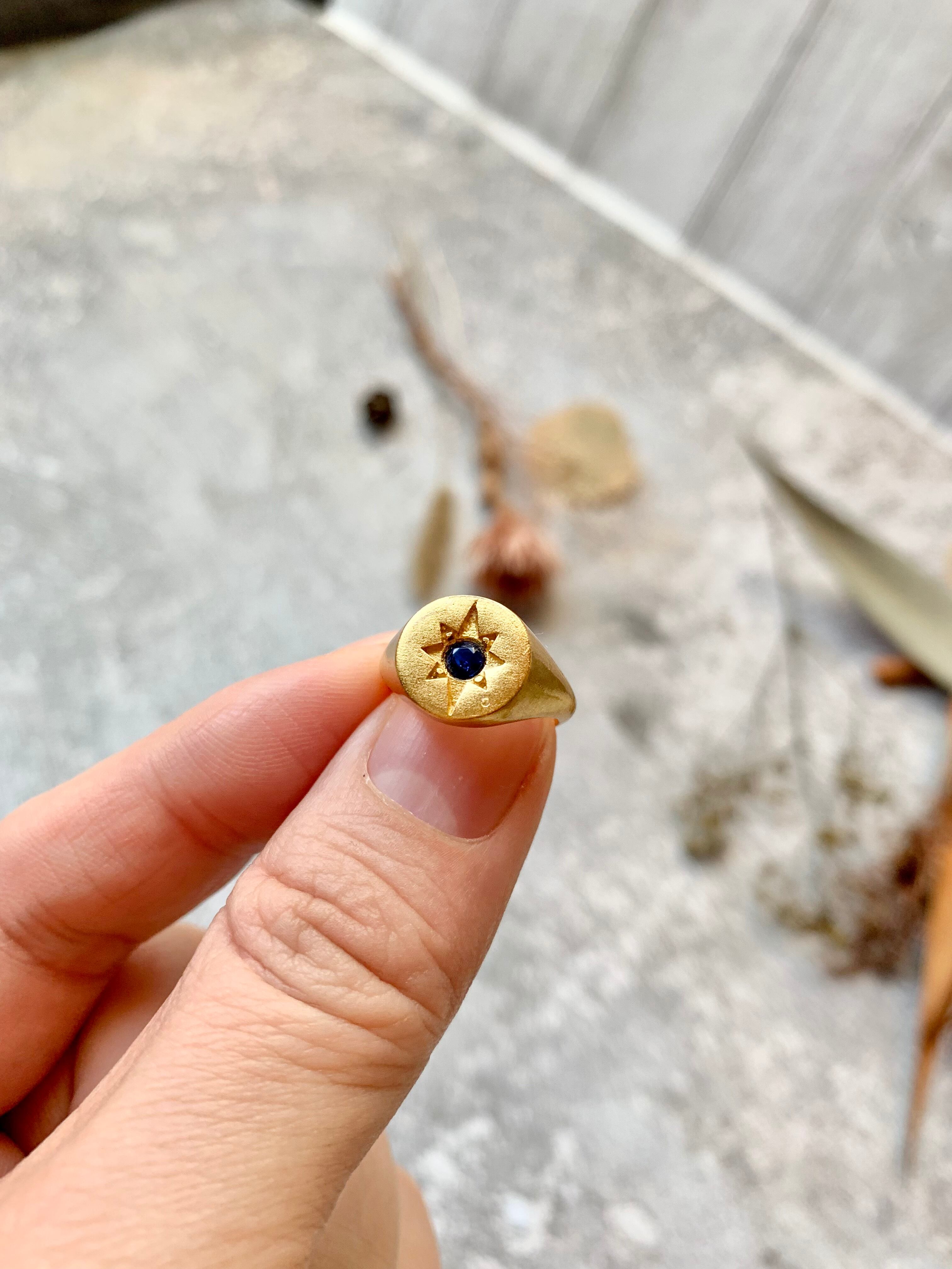 トルコジルコニアピンキーリング4D