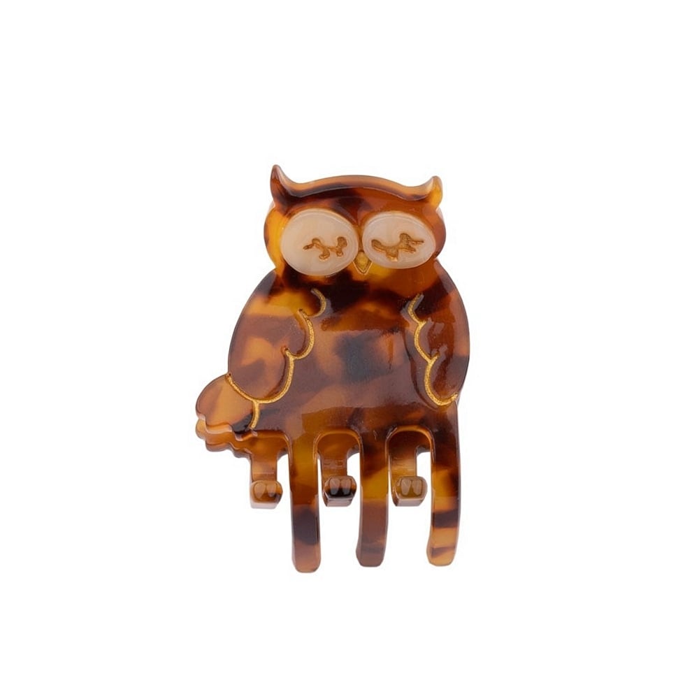 即納» Coucou Suzette Owl Mini Hair Claw ククシュゼット ヘア