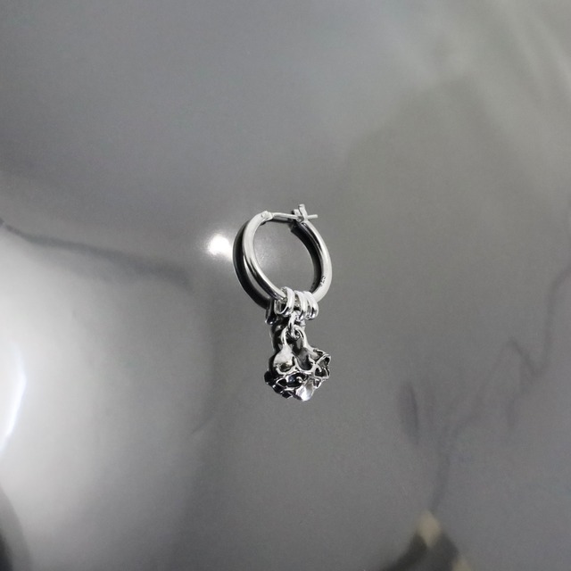 THIN HOOP [LARGE] with OVAL and HEART / シンフープ L ウィズ オーバル&ハート