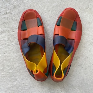 Dr. da Borracha|アマゾン天然ゴム 手仕事シューズ ローファー④23.5cm