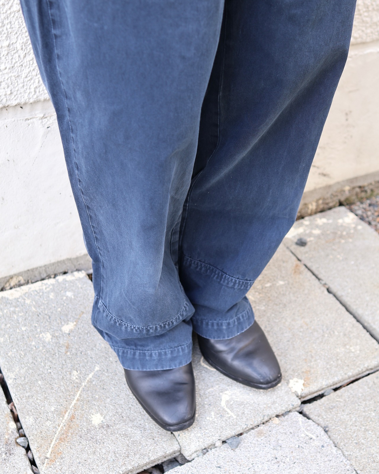 【DRIES VAN NOTEN】deformed work pants