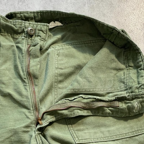 60s アメリカ軍 実物 OG-107 ベイカーパンツ 34/31 詳細写真7