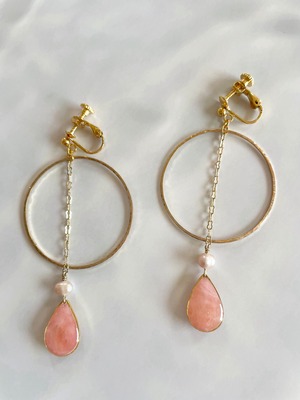 海洋プラスチック・ロングイヤリング LER-01