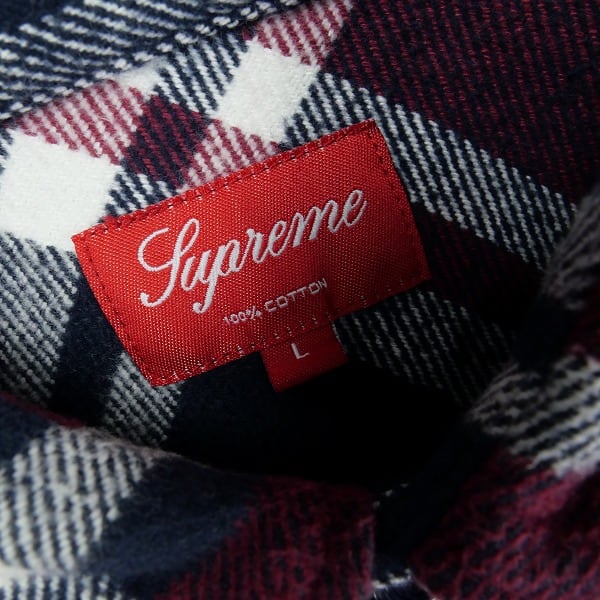 Size【L】 SUPREME シュプリーム 11AW Heavyweight Plaid Flannel