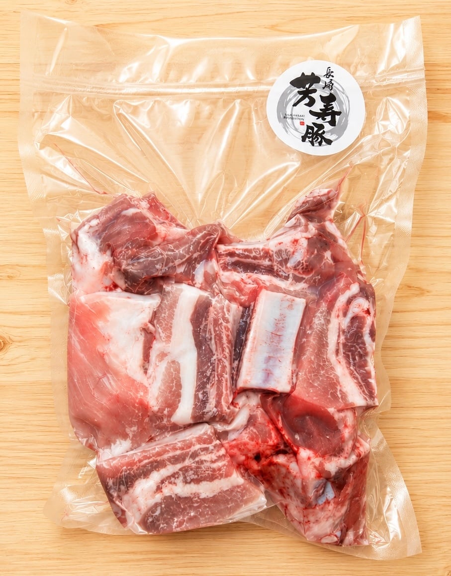 長崎県産SPF芳寿豚 スペアリブカット