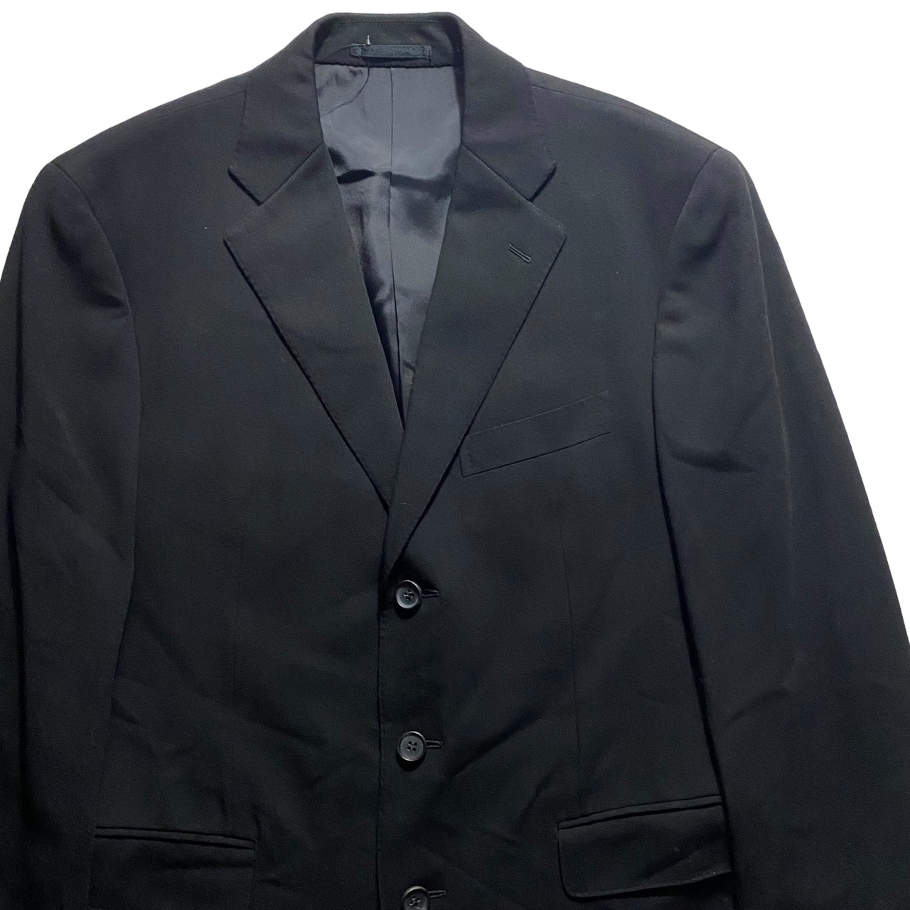 ISSEY MIYAKE MEN black single suits set-up