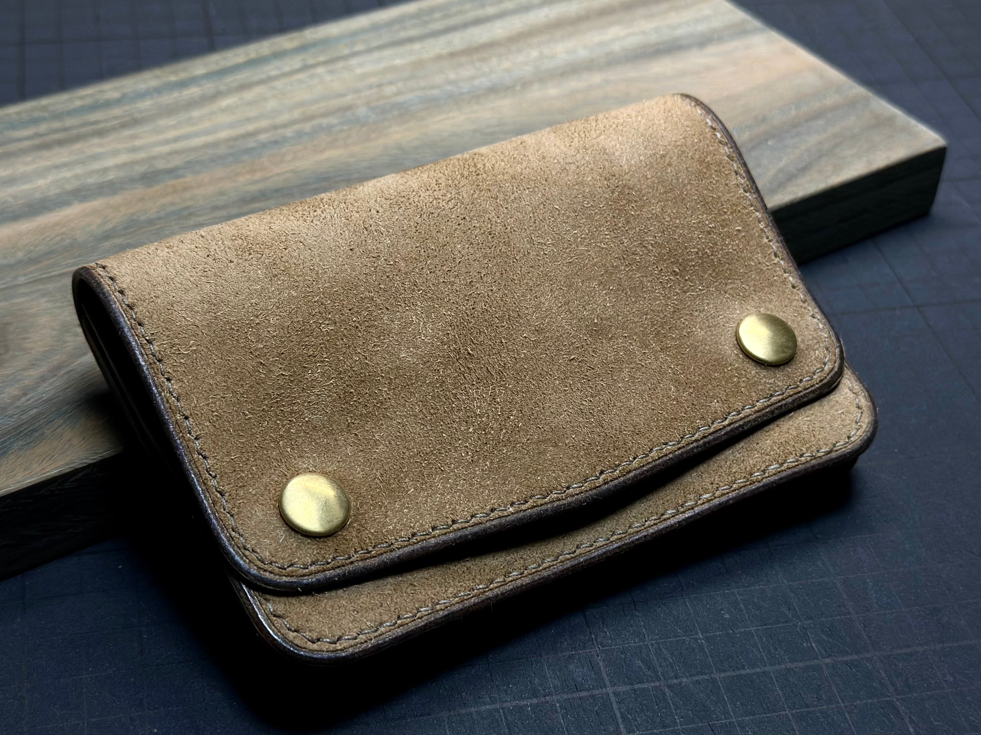 ショートトラッカーウォレット STW-01【KUDU NAKED / GAUCHO】B type
