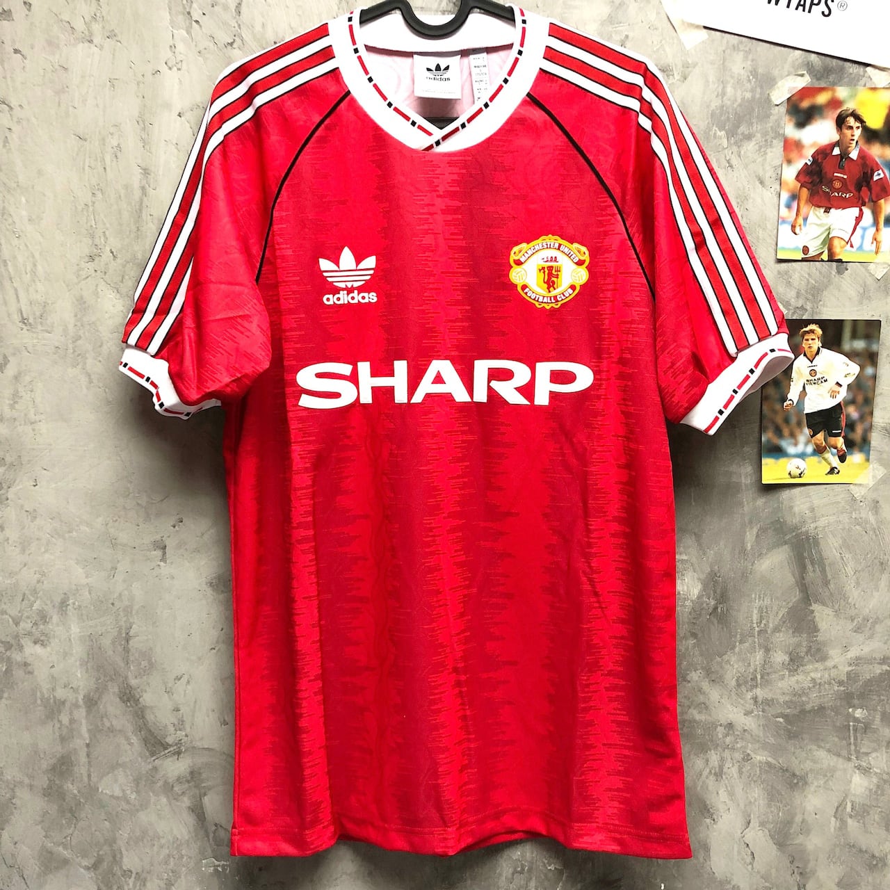 激レア　1990-92 マンチェスターユナイテッド　ユニフォーム 1990-92 マンチェスター ユナイテッド ホームユニフォーム Manchester