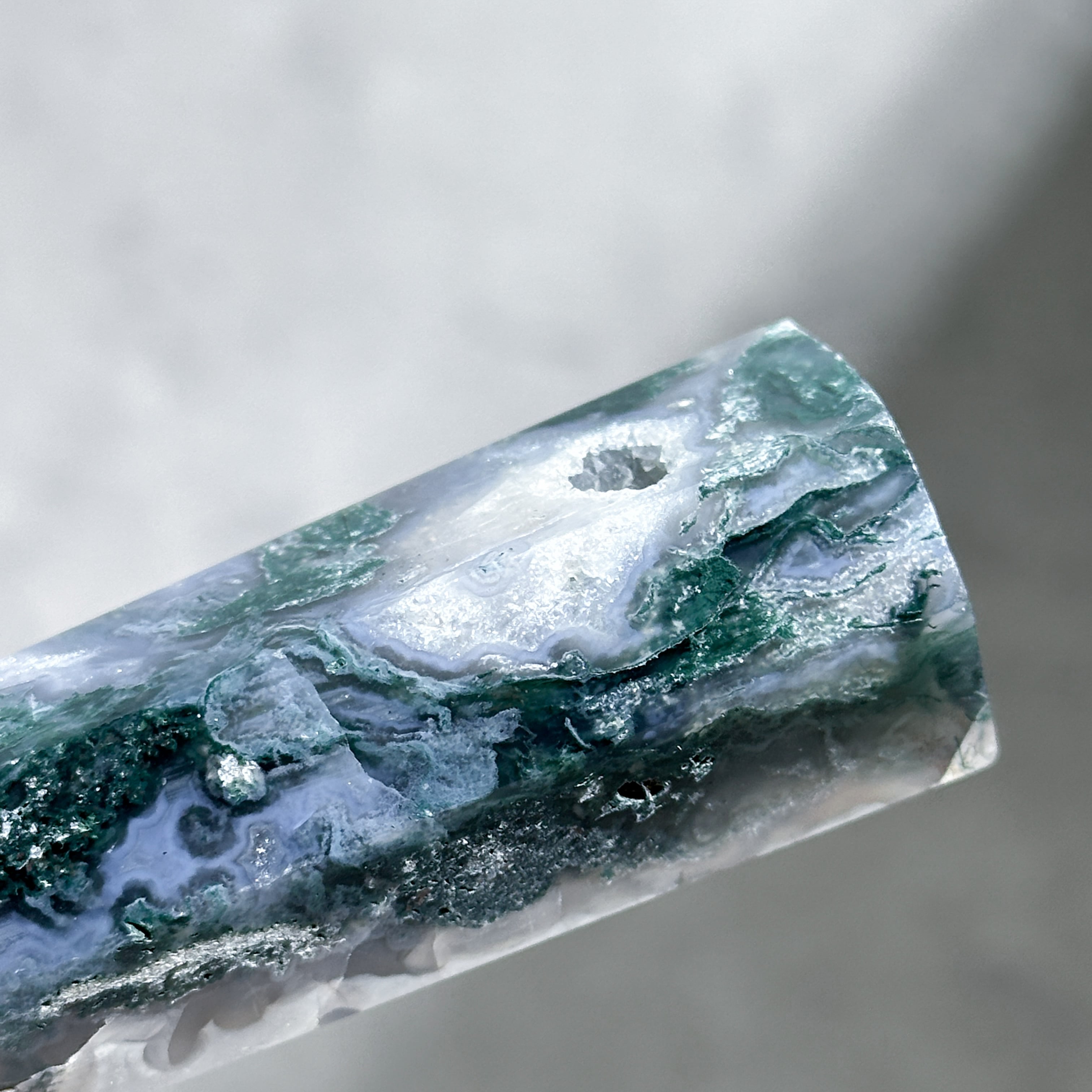 モスアゲート タワー71◇ Moss Agate ◇天然石・鉱物・パワーストーン