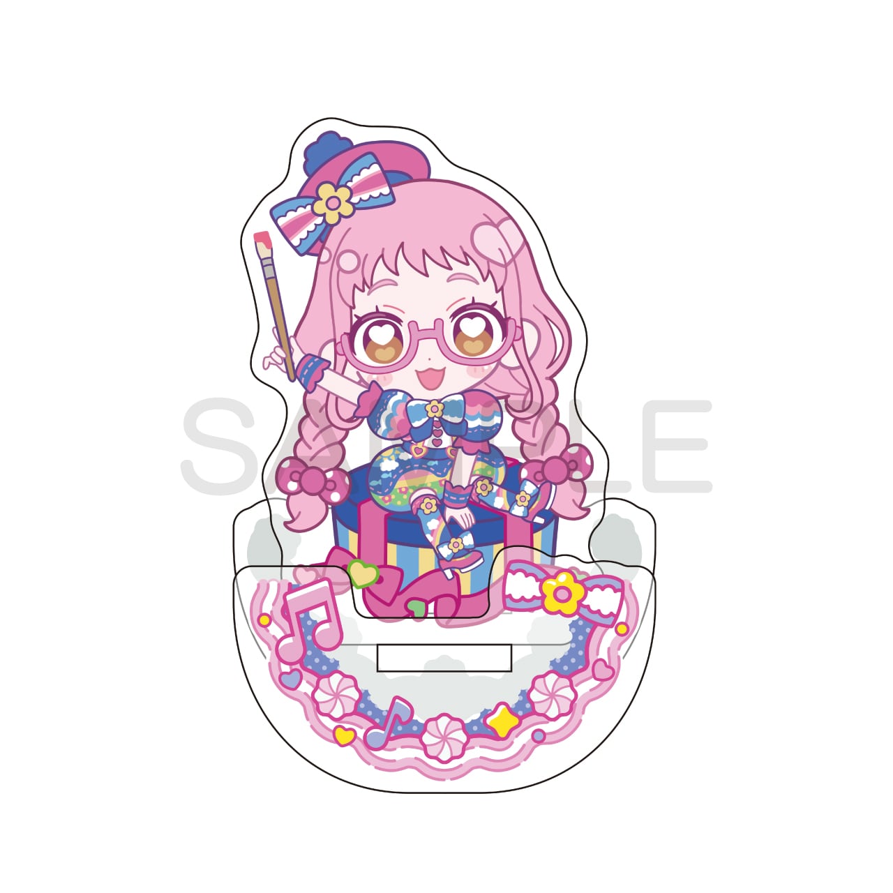 プリパラ きゃらっぴんゆらゆらアクリルスタンド あじみ