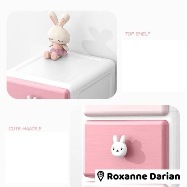 うさぎとくまの収納チェスト | harunshop