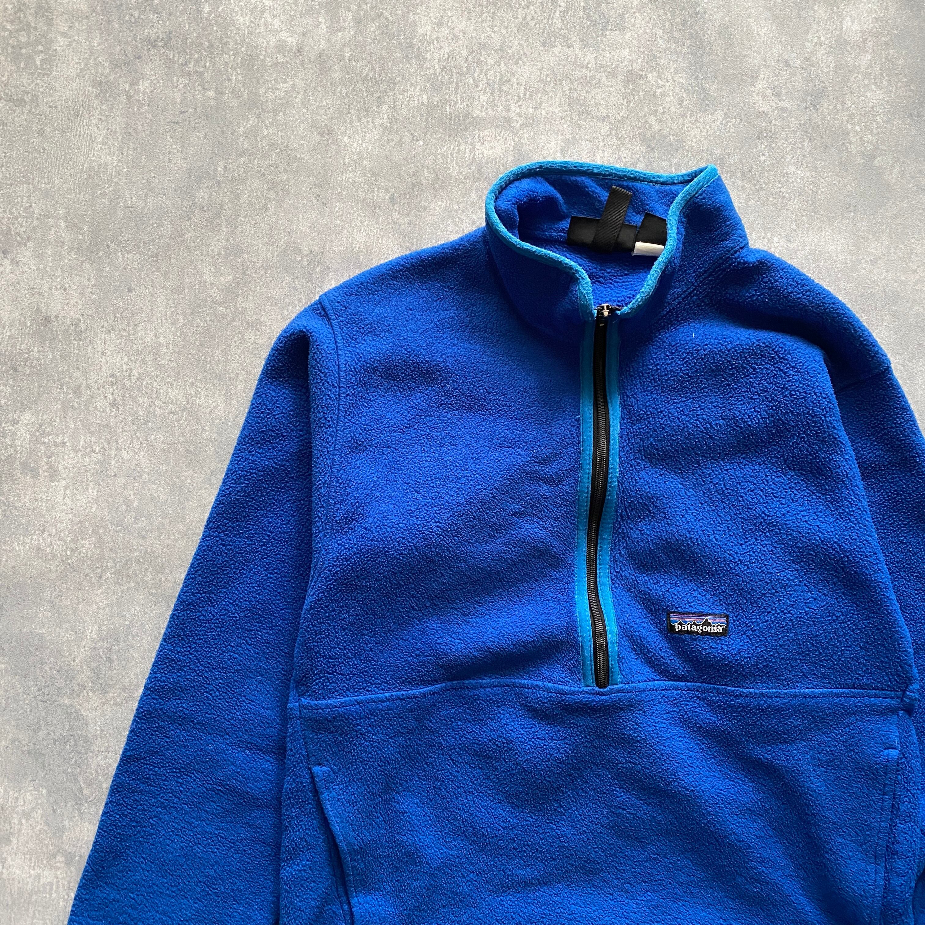 Patagonia パタゴニア　フリース　シンチラ　ハーフジップ　ブルー