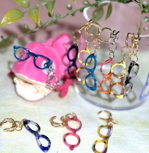 イヤーカフ～いろいろ★【メガネ産地福井～メガネ素材で作ったアクセサリー】