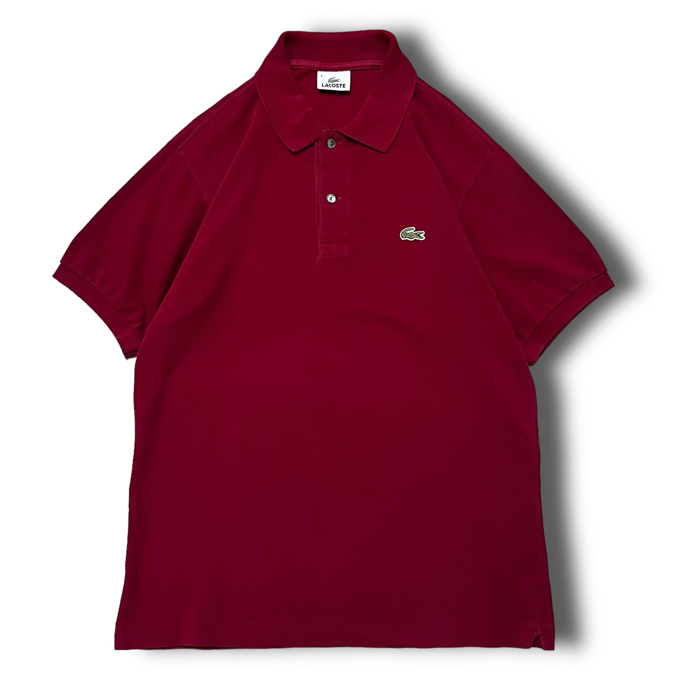 【LACOSTE】ラコステ ポロシャツ バーガンディ