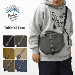 Rawlow mountain works [ロウロウ マウンテン ワークス] Tabitibi Tote [tabitibi] ミニポーチ・ミニショルダー・サコッシュ・ポシェット・収納ケース・コンパクト・ストレージサック・軽量・小物入れ・MEN'S/ LADY'S [2025AW]