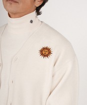 SUN＆MOON EMBROIDERY CARDIGAN［HSK002］