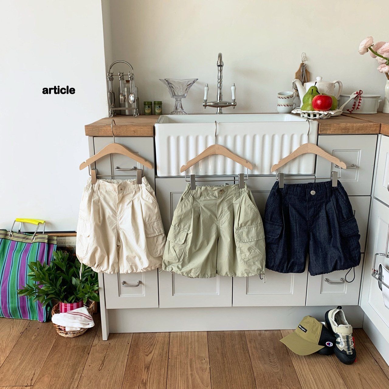 [article] Autumn Bermuda Pants (JS/JM) / [아티클] 어텀버뮤다바지 (JS/JM)