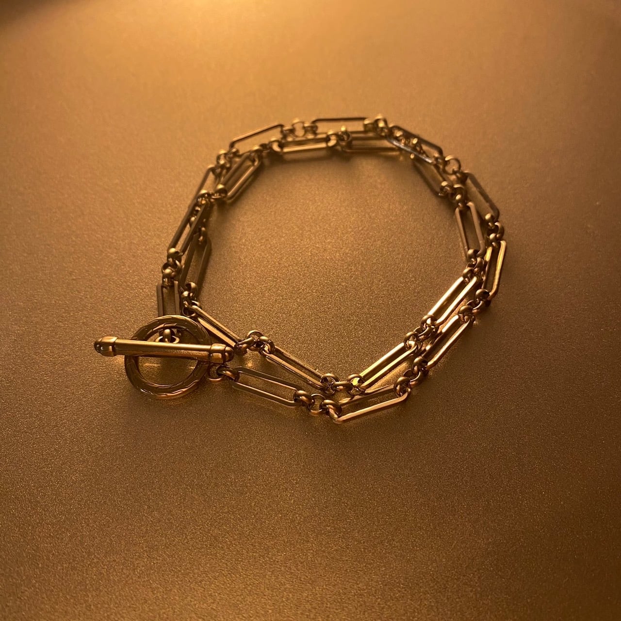 Cable Figaro Anklet Mantel〈ケーブルフィガロアンクレットマンテル〉