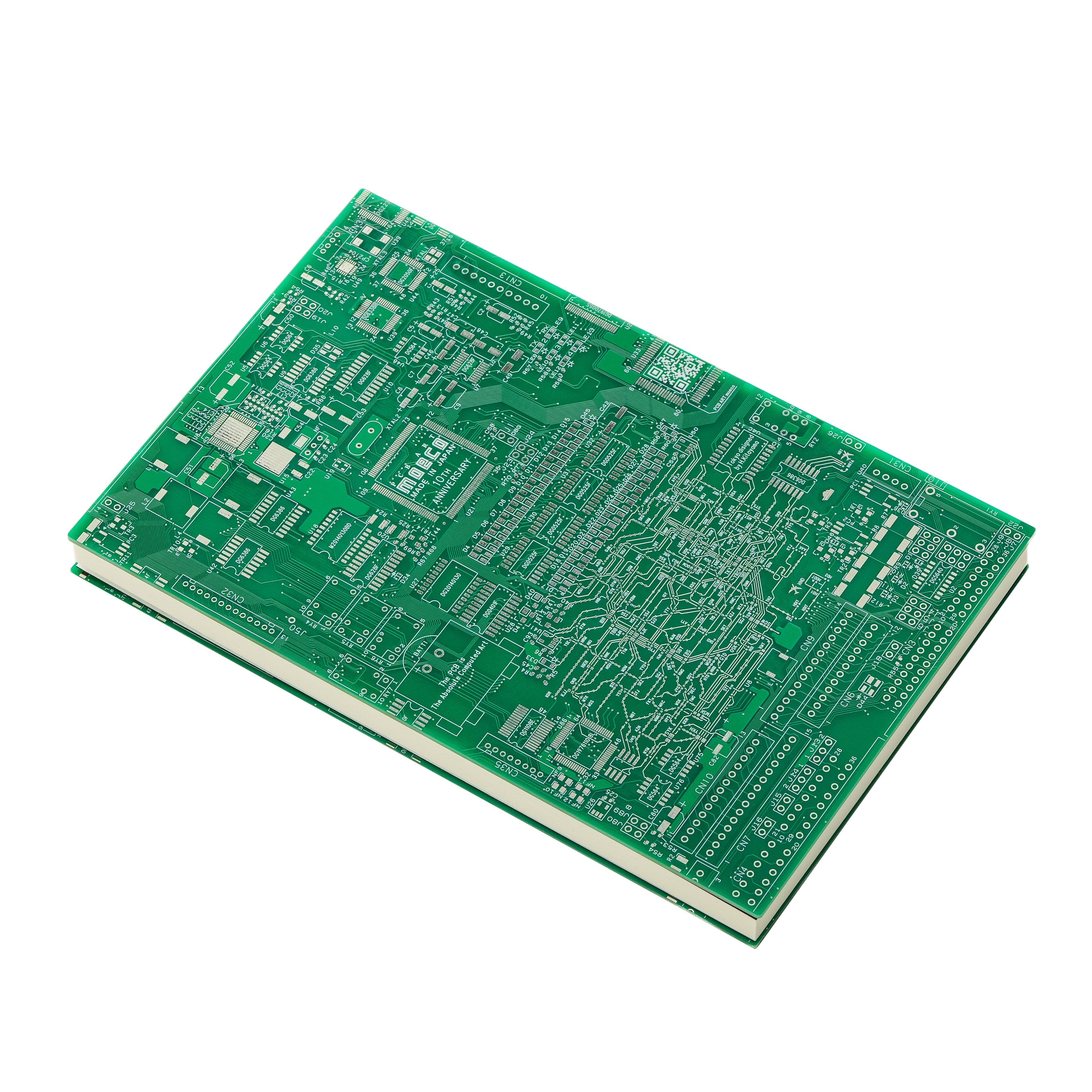PCB ART Notebook】基板アート ノートブック moeco 10周年 ver. | PCB